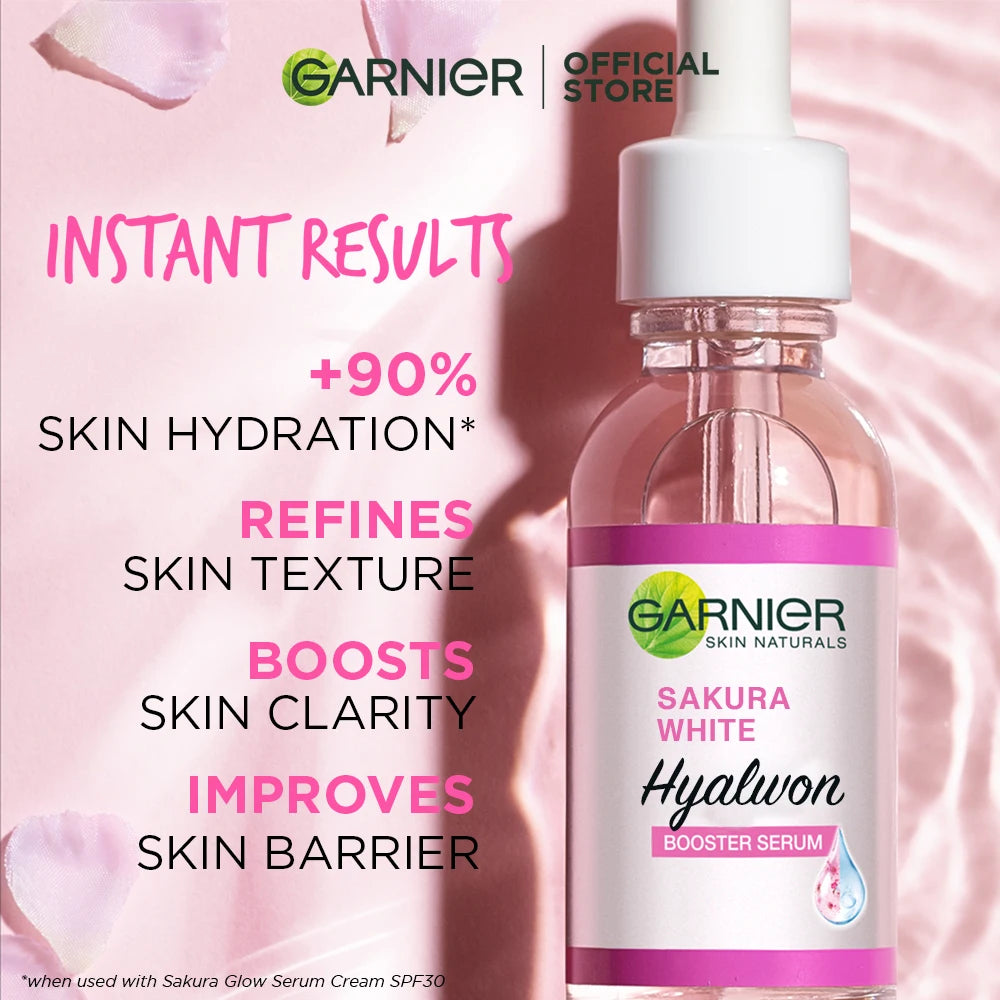 Sakura Facial Essence Enhances Skin Elasticity Natural Rejuvenation Essence Nourishes Essence Facial Moisturizing Cream 30Ml