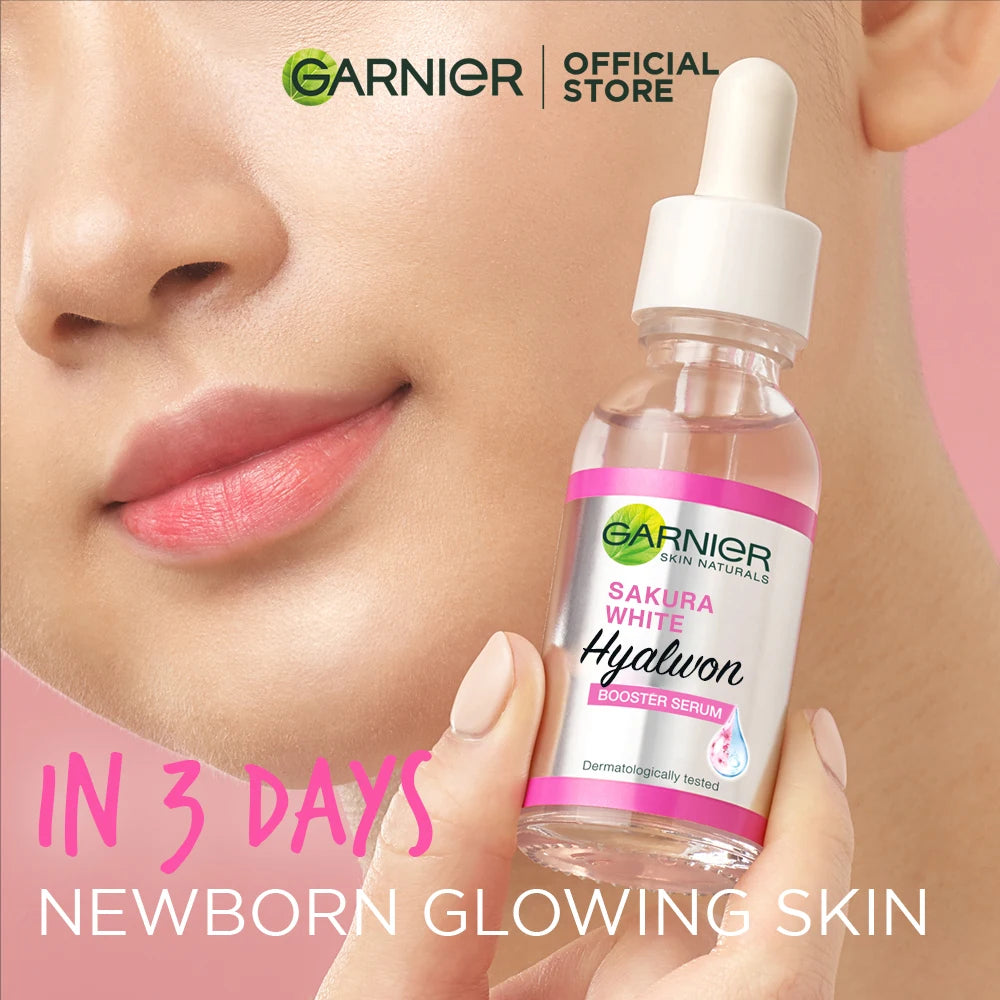 Sakura Facial Essence Enhances Skin Elasticity Natural Rejuvenation Essence Nourishes Essence Facial Moisturizing Cream 30Ml