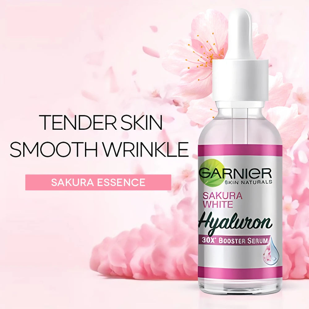 Sakura Facial Essence Enhances Skin Elasticity Natural Rejuvenation Essence Nourishes Essence Facial Moisturizing Cream 30Ml