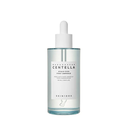 Skin1004 Hyalu-Cica Duo Set: Serum+Essence Toner, 90% Centella & 3 Ceramides, for Sensitive Skin